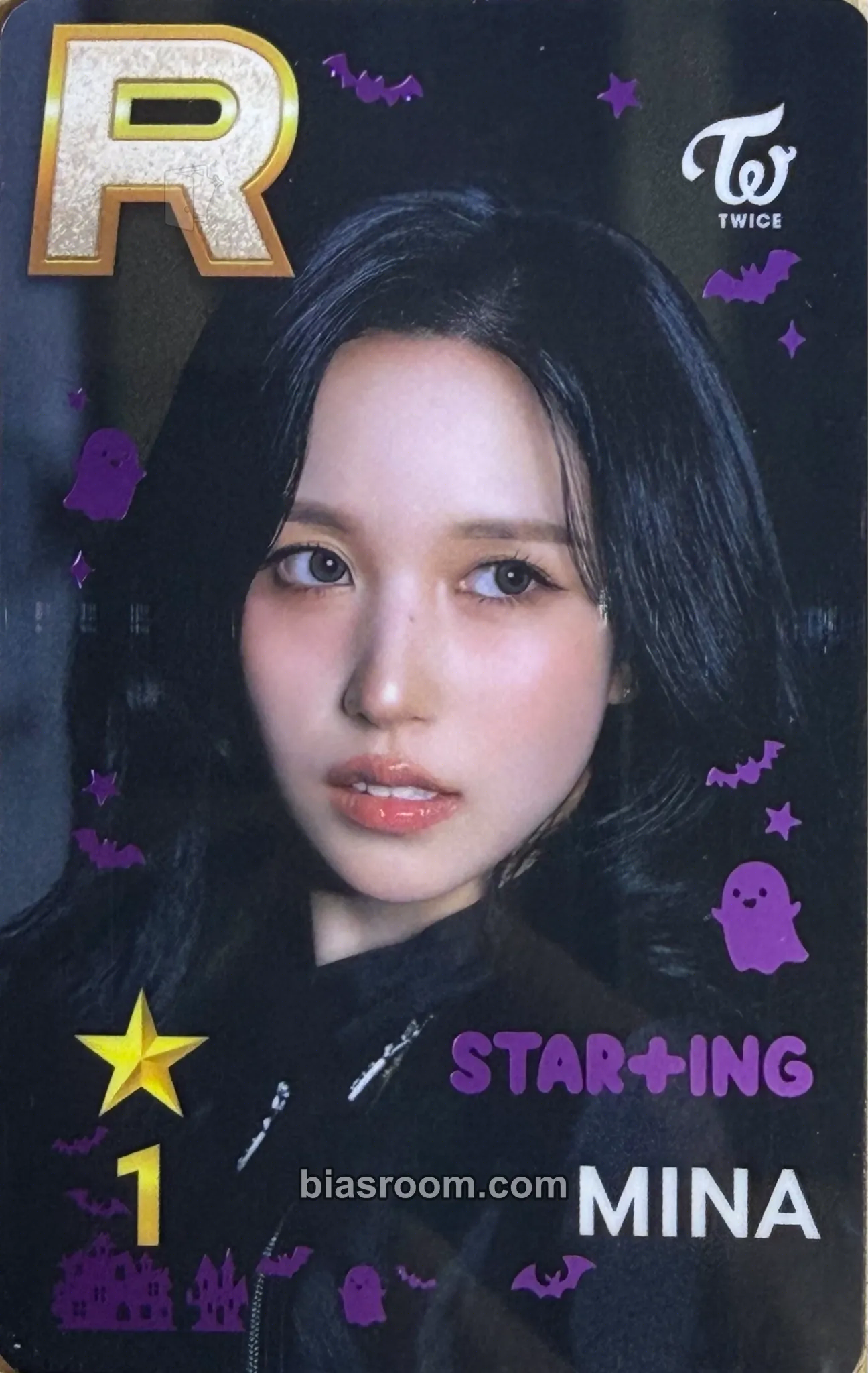 Mina TWICE x SuperStar JYPNATION Photocard - TWICE - TWICE K-pop photocard