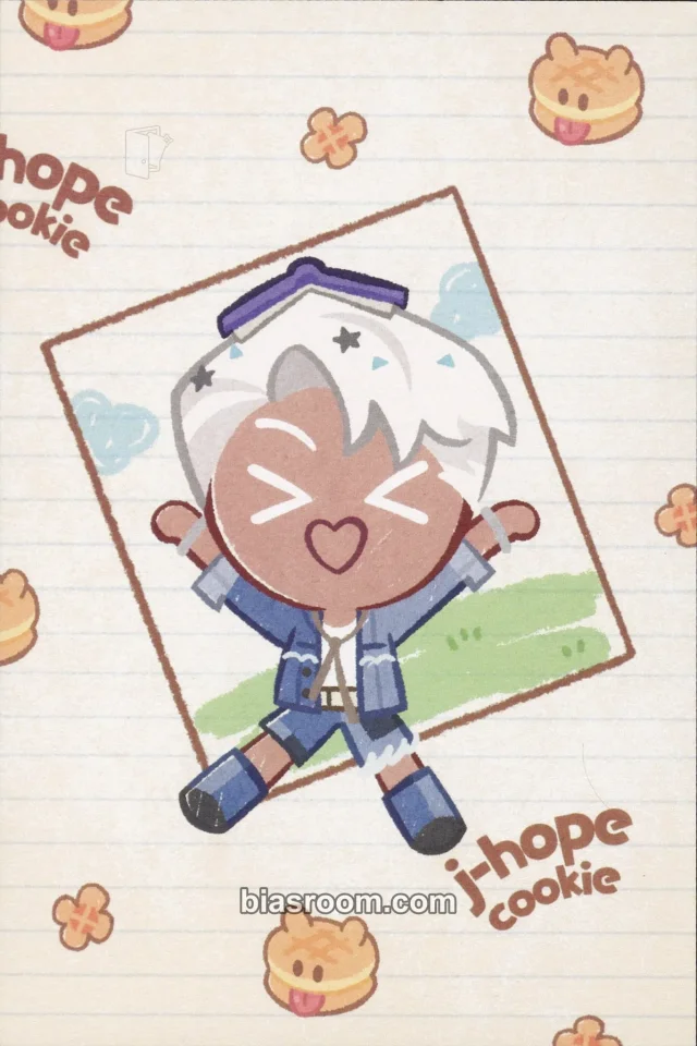 BTS - j-hope - BTS x Cookie Run: Kingdom Other winner benefit postcard brand collaboration item set