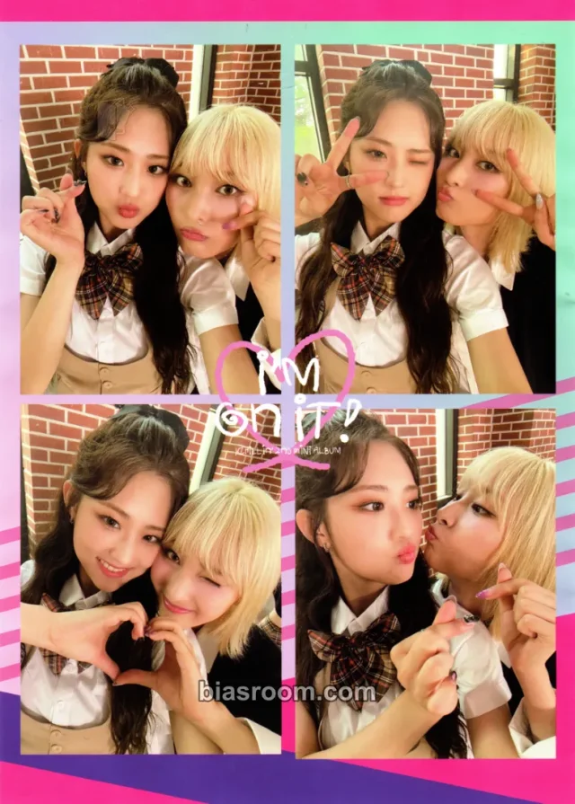 ICHILLIN’ - Chowon & Joonie - I'M ON IT! Album 4 cut photo album inclusion