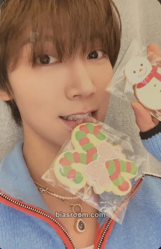Ten NCT Pink Christmas 2023 K-pop photocard