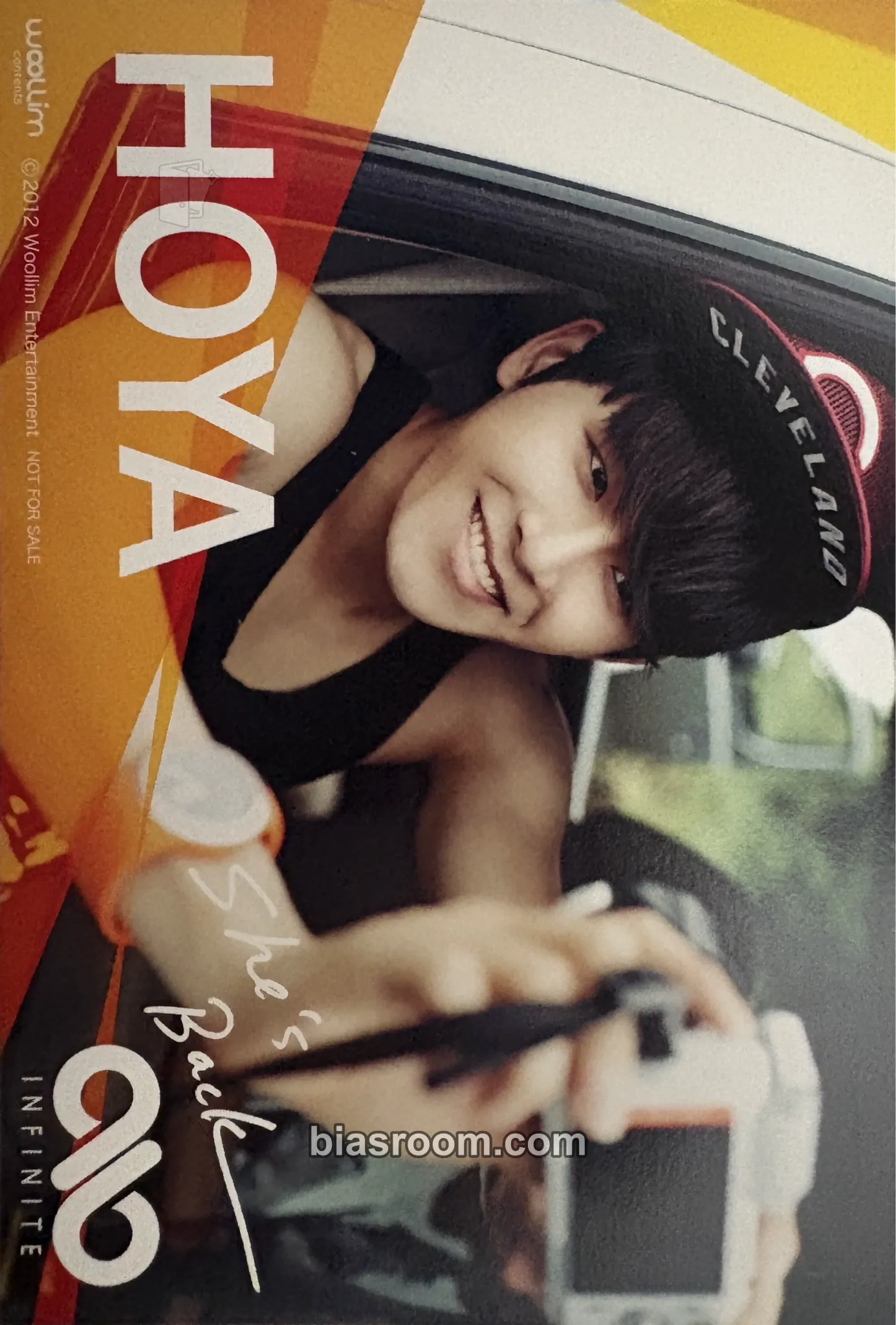 Hoya She's Back Photocard - INFINITE - INFINITE K-pop photocard
