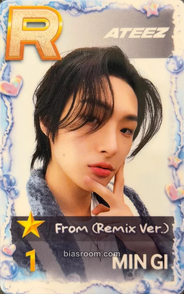 Mingi SUPERSTAR × ATEEZ Photocard - ATEEZ | Bias Room