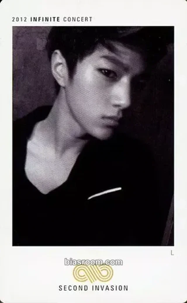 INFINITE - L / Myungsoo - 2012 INFINITE CONCERT <Second Invasion Evolution> Event merch photocard photocard set