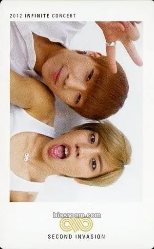 2012 INFINITE CONCERT ENCORE [SECONF INVASION EVOLUTION] Photocard
