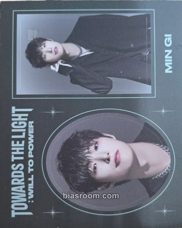 Mingi ATEEZ Towards The Light : Will To Power World Tour 2024 - 2025 K-pop photocard