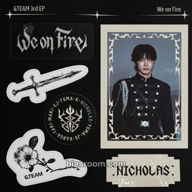 Nicholas Photocards (&TEAM) | Bias Room