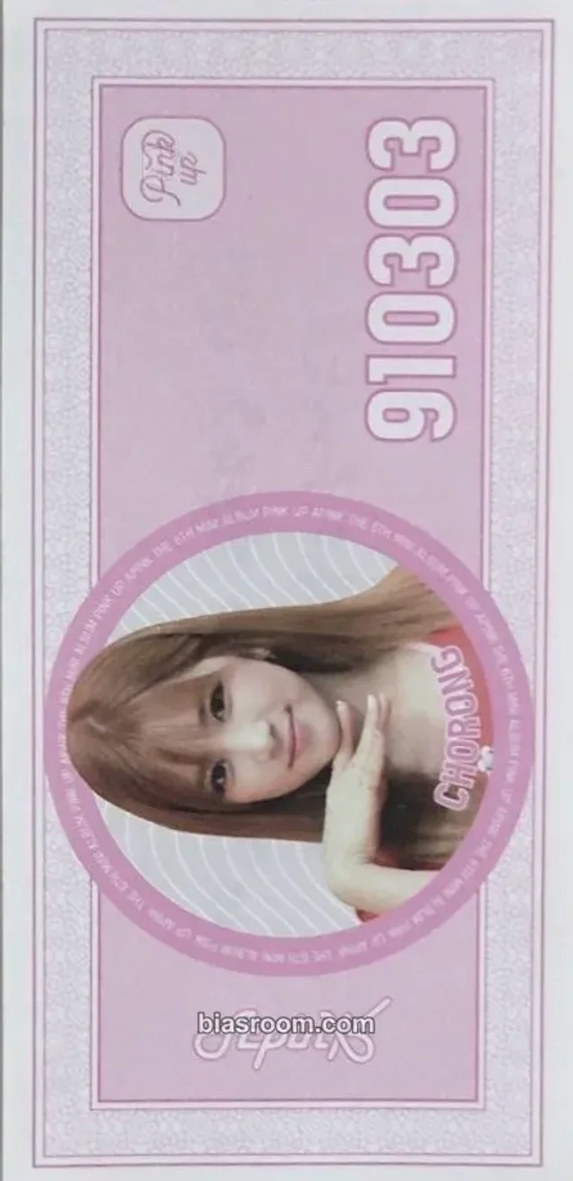 Apink - Chorong - Pink Up Album album inclusion