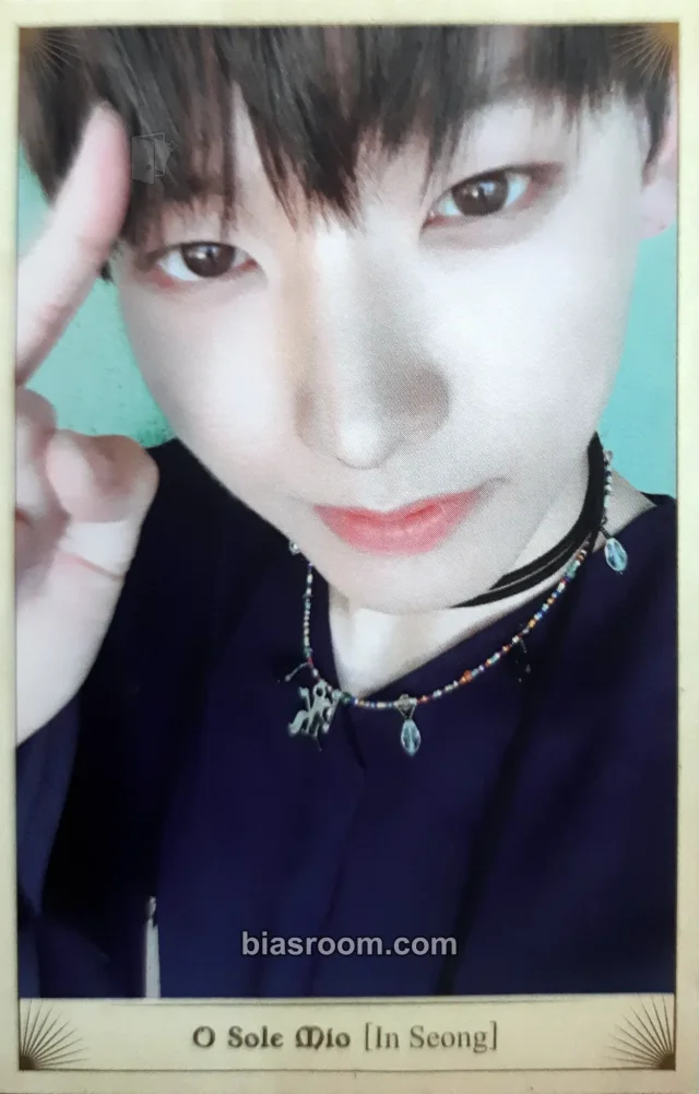 SF9 - Inseong - Knights of the Sun Album album photocard silver version