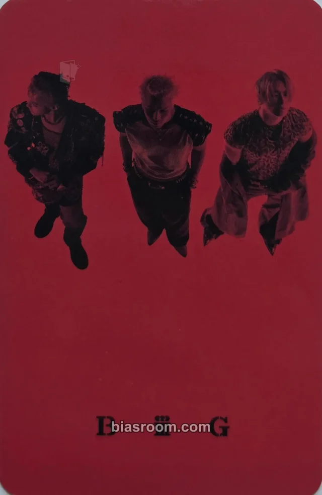 G-Dragon XX:COSMOS 2026-2027 World Tour Photocard - BIGBANG | Bias