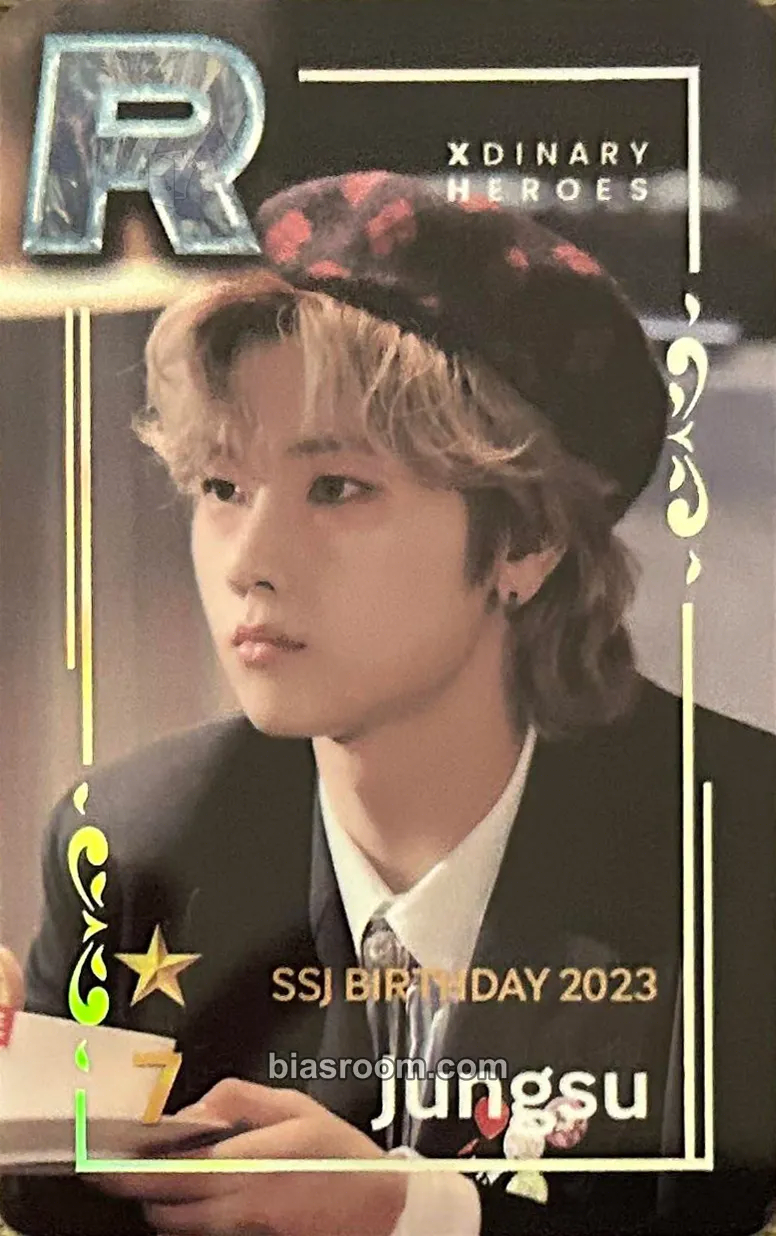 Jungsu SuperStar JYP Photocard - Xdinary Heroes - Xdinary Heroes K-pop photocard