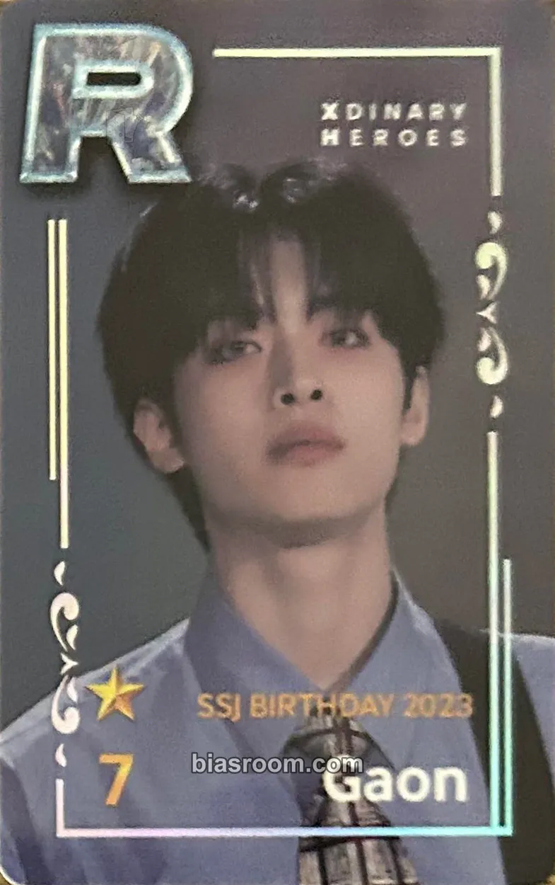 Gaon SuperStar JYP Photocard - Xdinary Heroes - Xdinary Heroes K-pop photocard