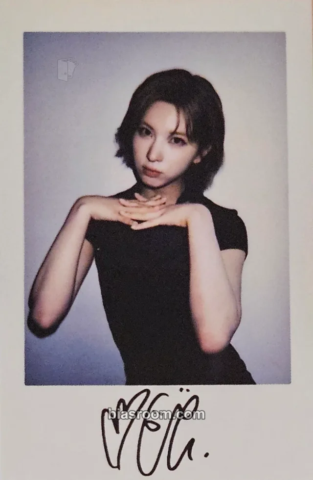 NMIXX - Bae - Blue Valentine Album lucky draw (LD) makestar polaroid round 2 set benefit
