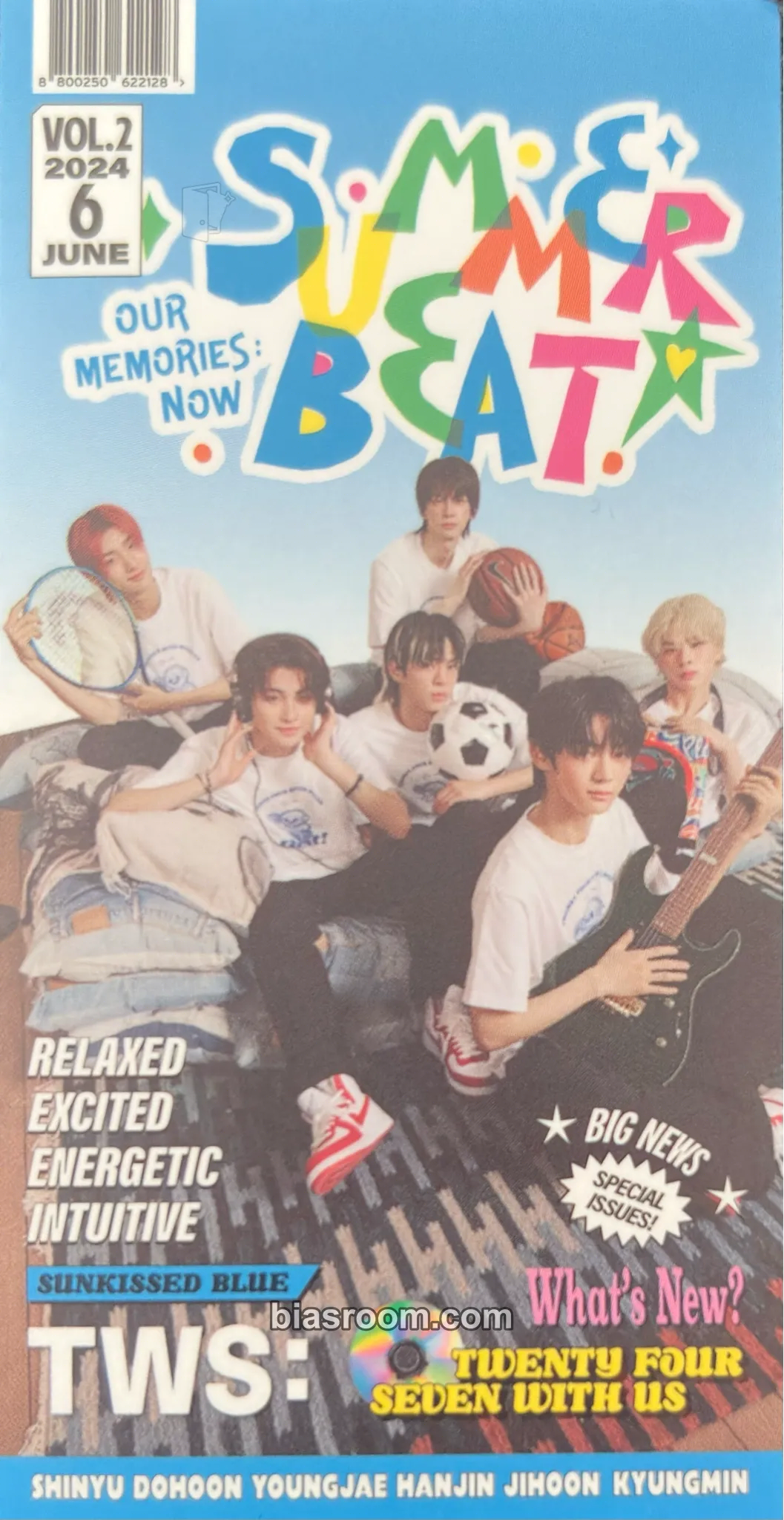 SUMMER BEAT! Photocard - TWS - TWS K-pop photocard