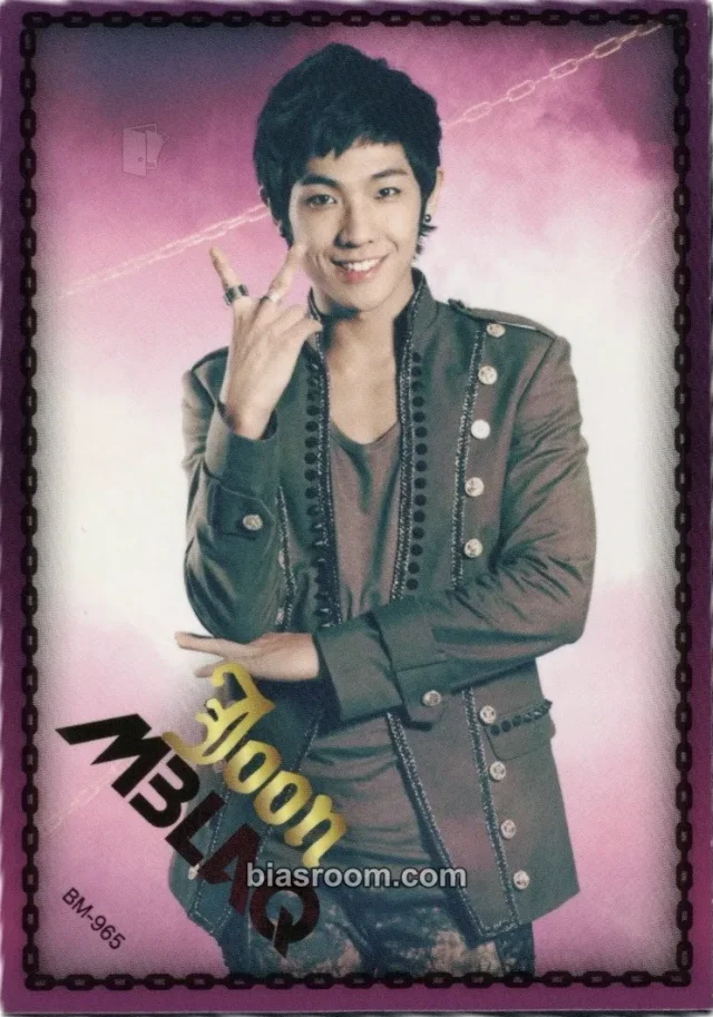 MBLAQ - Lee Joon - Baby U! Album album photocard trading card