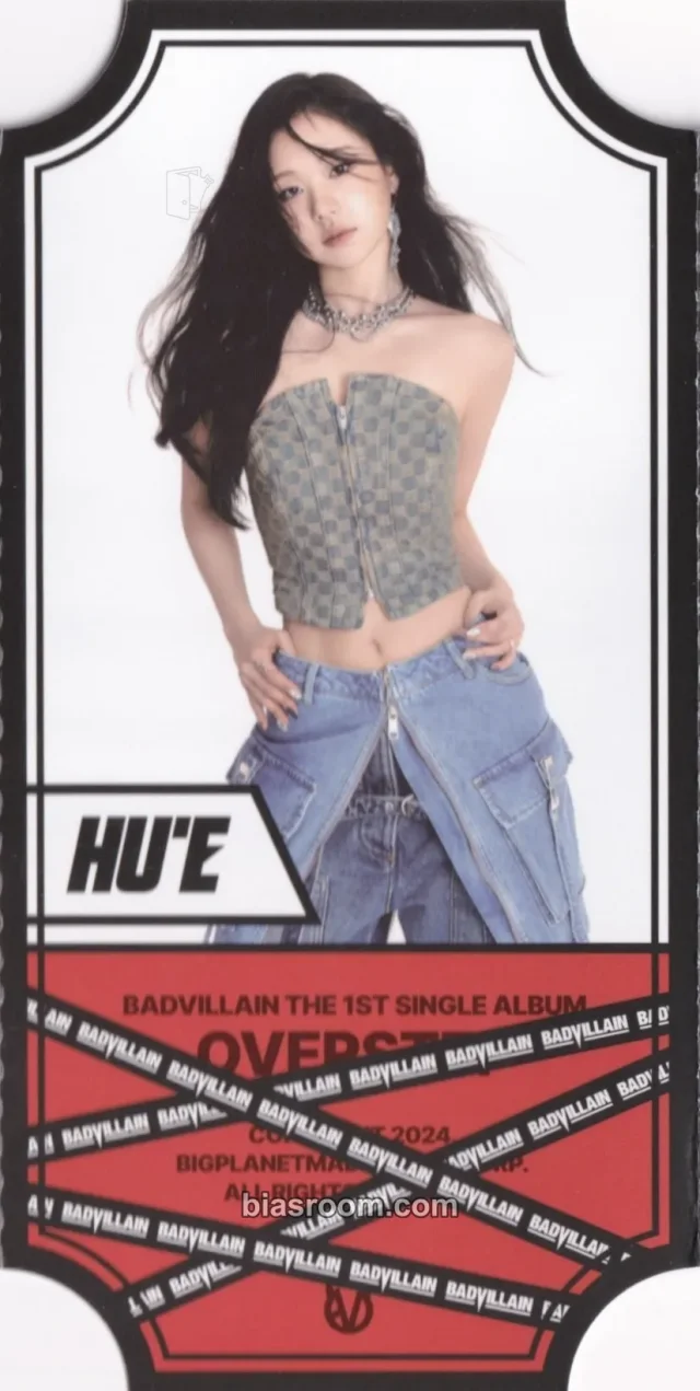 BADVILLAIN - HU’E - OVERSTEP Album album inclusion over version