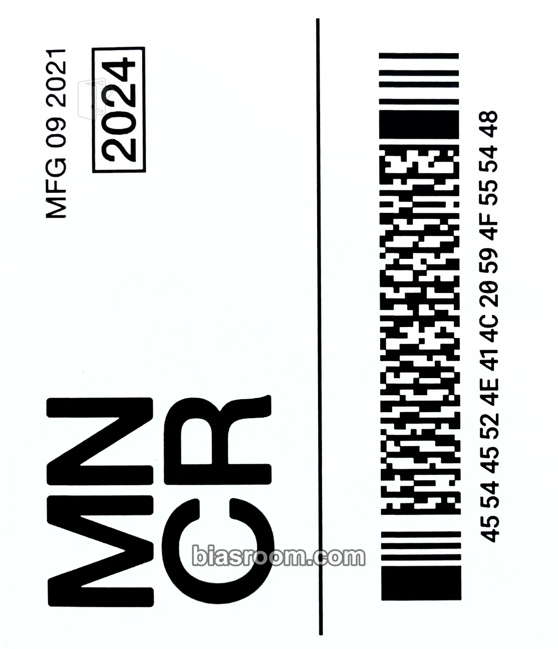 MONOCHROME Photocard - BTS - BTS K-pop photocard