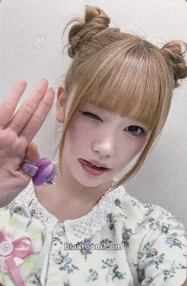 HEART OF WOMAN - Chaei - Heart Byte : LEGACY Album pob (pre-order benefit) video call/fancall withmuu/withdrama round 4 double-sided