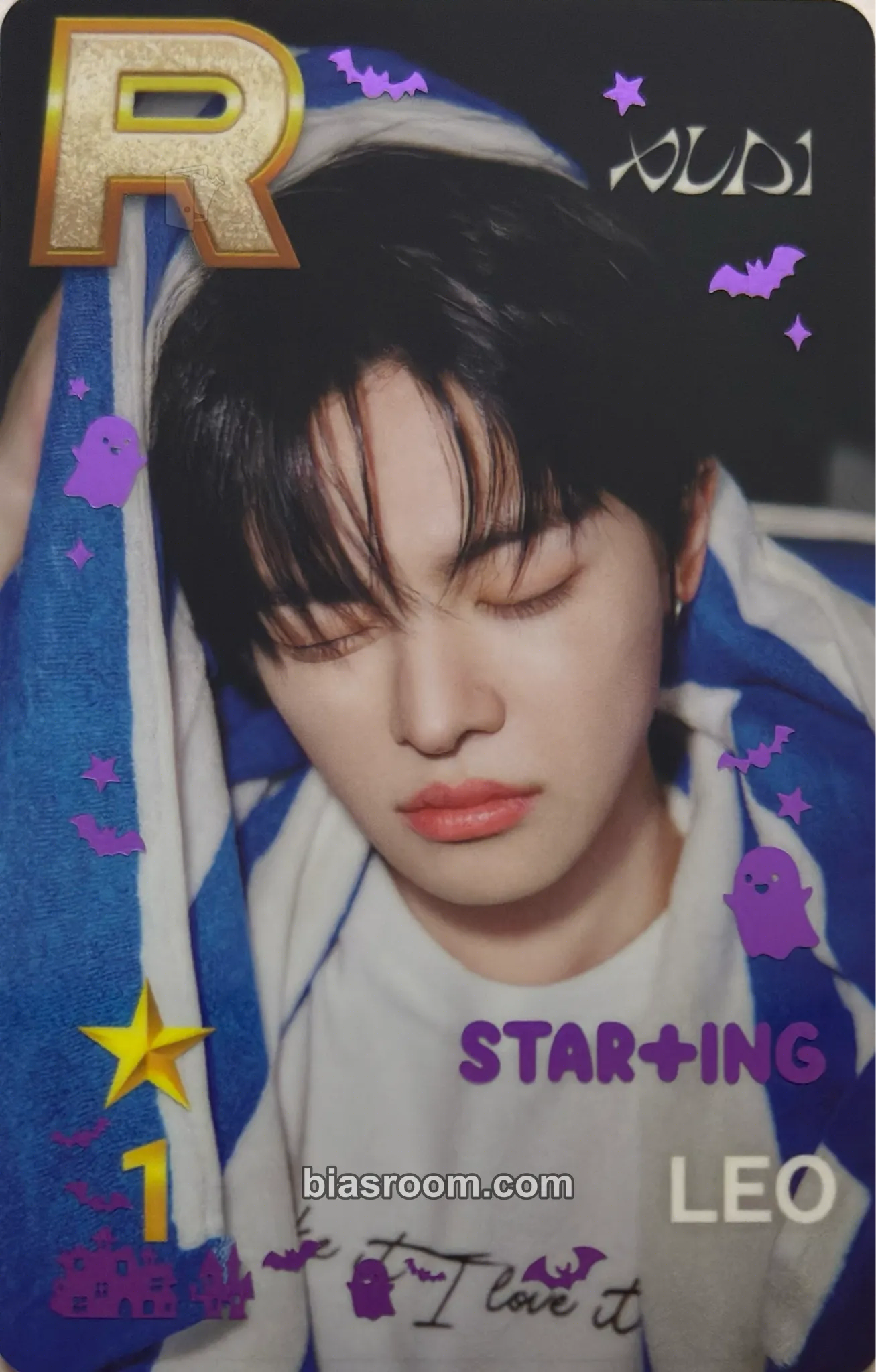 Leo SuperStar Wakeone Photocard - ALPHA DRIVE ONE - ALPHA DRIVE ONE K-pop photocard