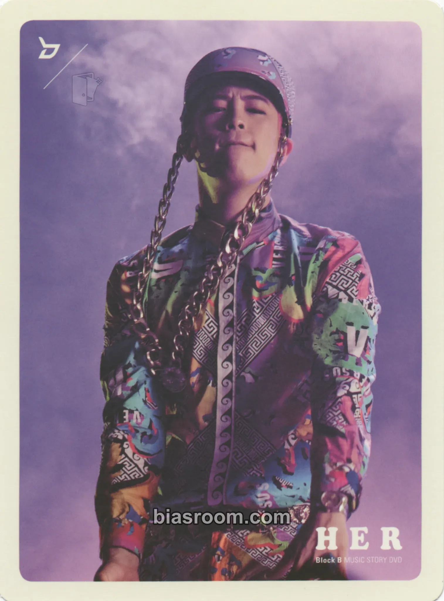 P.O H.E.R. Music Story Photocard - Block B - Block B K-pop photocard
