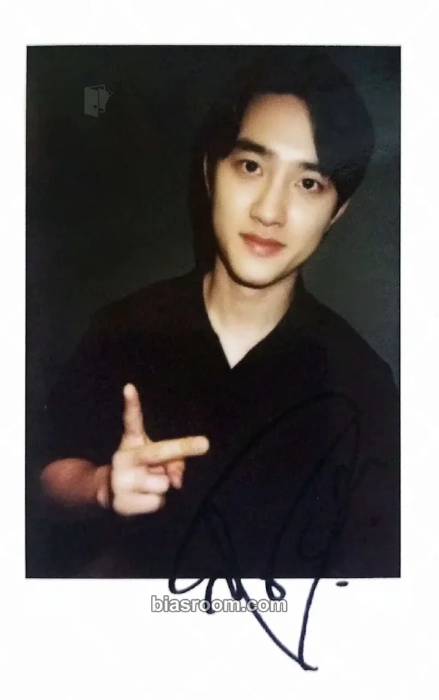 EXO - D.O. - EXIST Album polaroid starriver pob (pre-order benefit) round 4