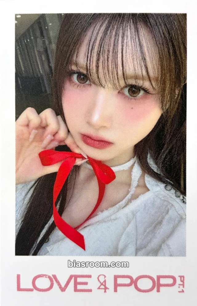 tripleS - Mayu - LOVE&POP pt.1 Album lucky draw (LD) everline polaroid
