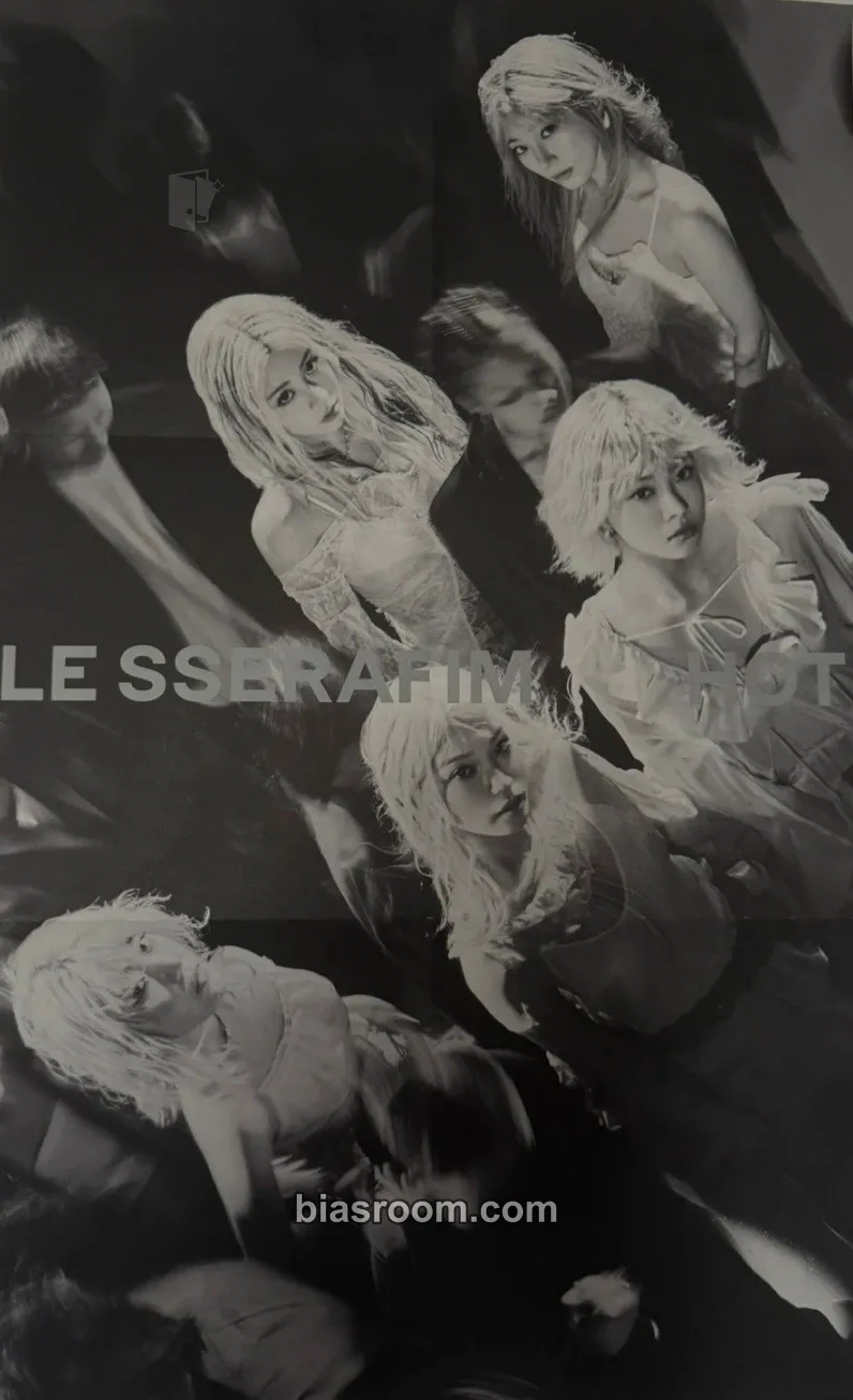 HOT Photocard - LE SSERAFIM - LE SSERAFIM K-pop photocard