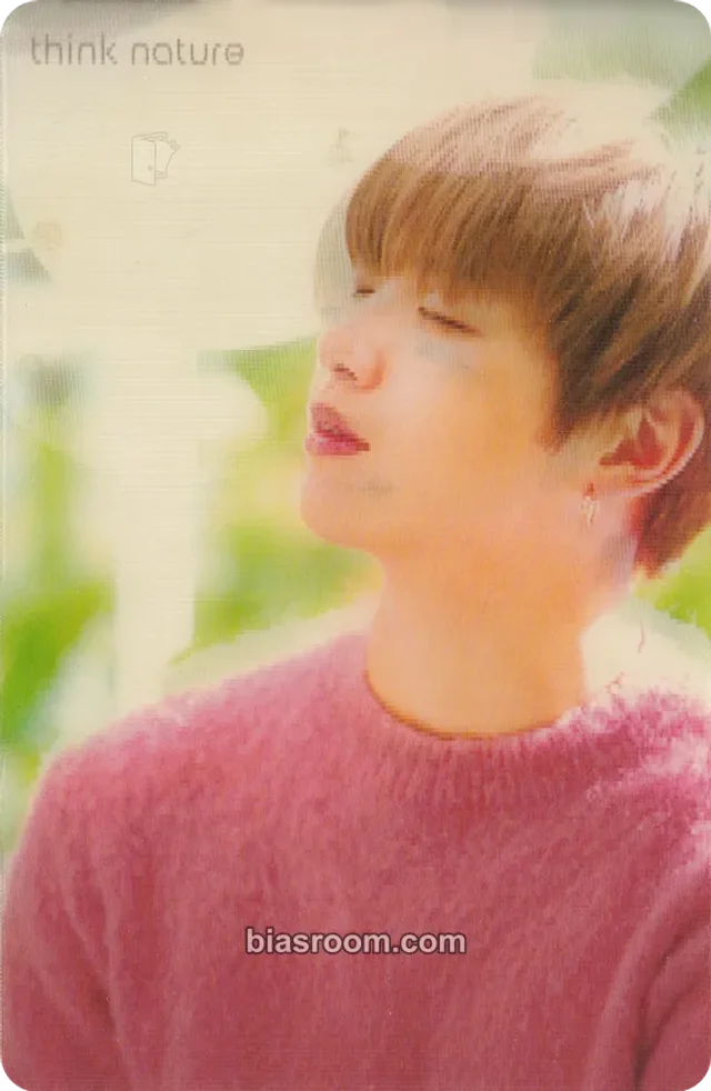 Wanna One - Daniel - Think Nature (Daniel) Other brand collaboration lenticular purchase benefit think nature