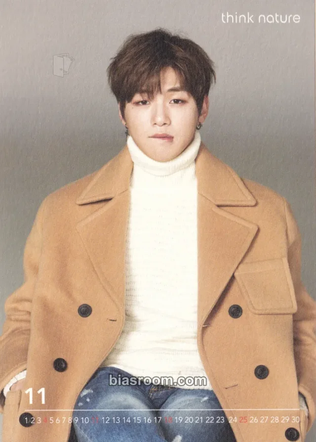 Wanna One - Daniel - Think Nature (Daniel) Other brand collaboration photocard set non-standard size mini calendar