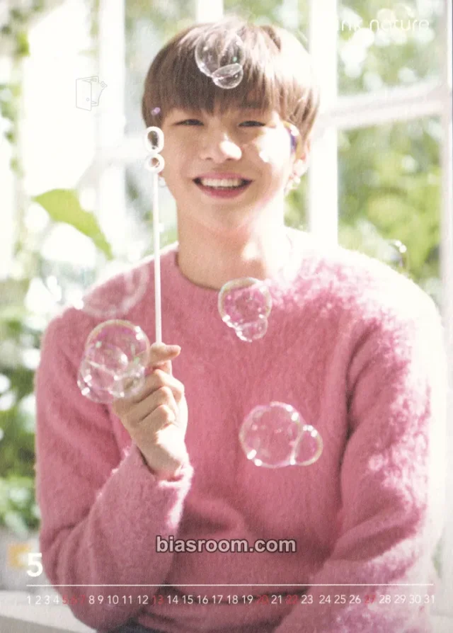 Wanna One - Daniel - Think Nature (Daniel) Other brand collaboration photocard set non-standard size mini calendar