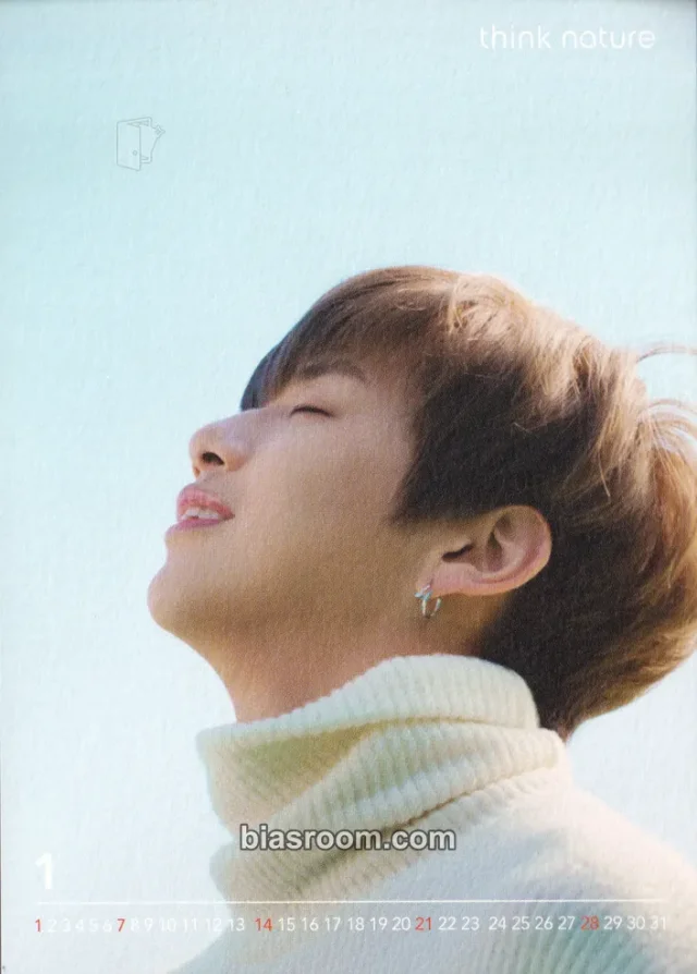 Wanna One - Daniel - Think Nature (Daniel) Other brand collaboration photocard set non-standard size mini calendar think nature