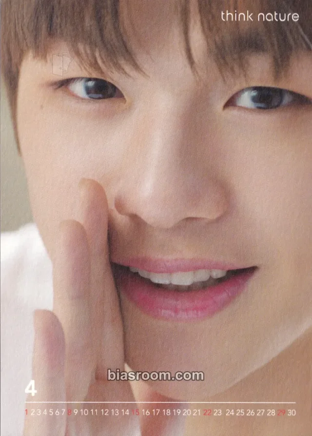 Wanna One - Daniel - Think Nature (Daniel) Other brand collaboration photocard set non-standard size mini calendar think nature