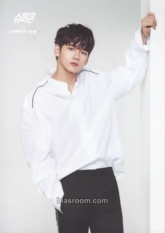 Wanna One - Seongwu - Other brand collaboration supercone mini poster postcard non-standard size