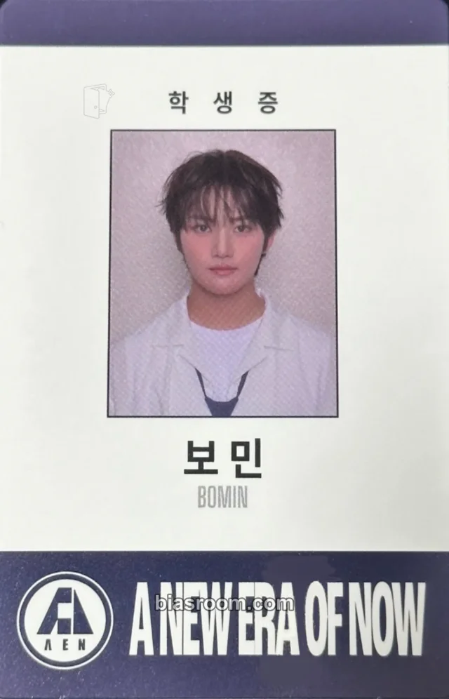 AEN - Bomin - A NEW ERA OF NOW Album mini bag id card album photocard