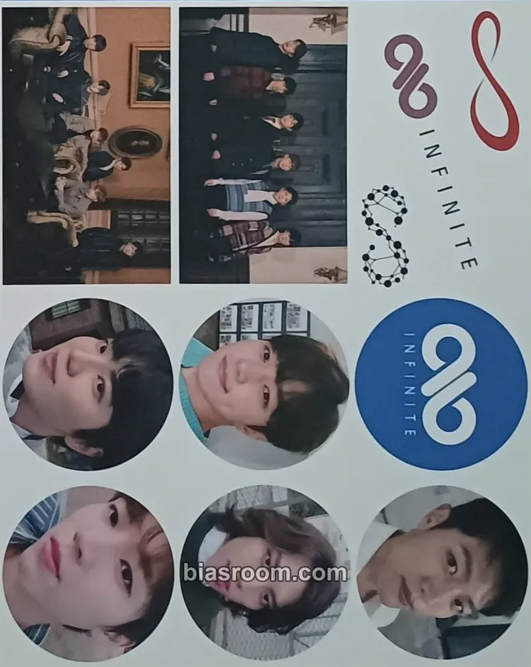 LoveyDovey x INFINITE Photocard - INFINITE - INFINITE K-pop photocard
