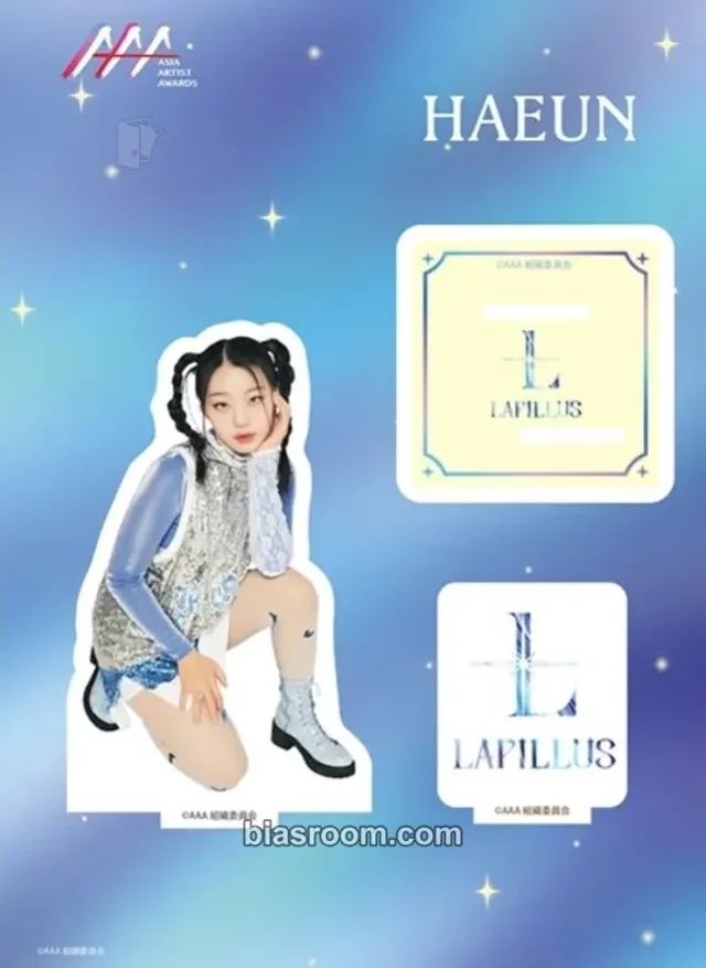 LAPILLUS - Haeun - Asia Artist Awards in Japan 2022 Event acrylic stand fan plus life