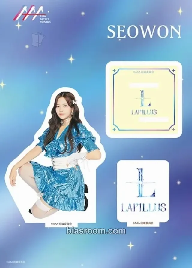 LAPILLUS - Seowon - Asia Artist Awards in Japan 2022 Event acrylic stand fan plus life