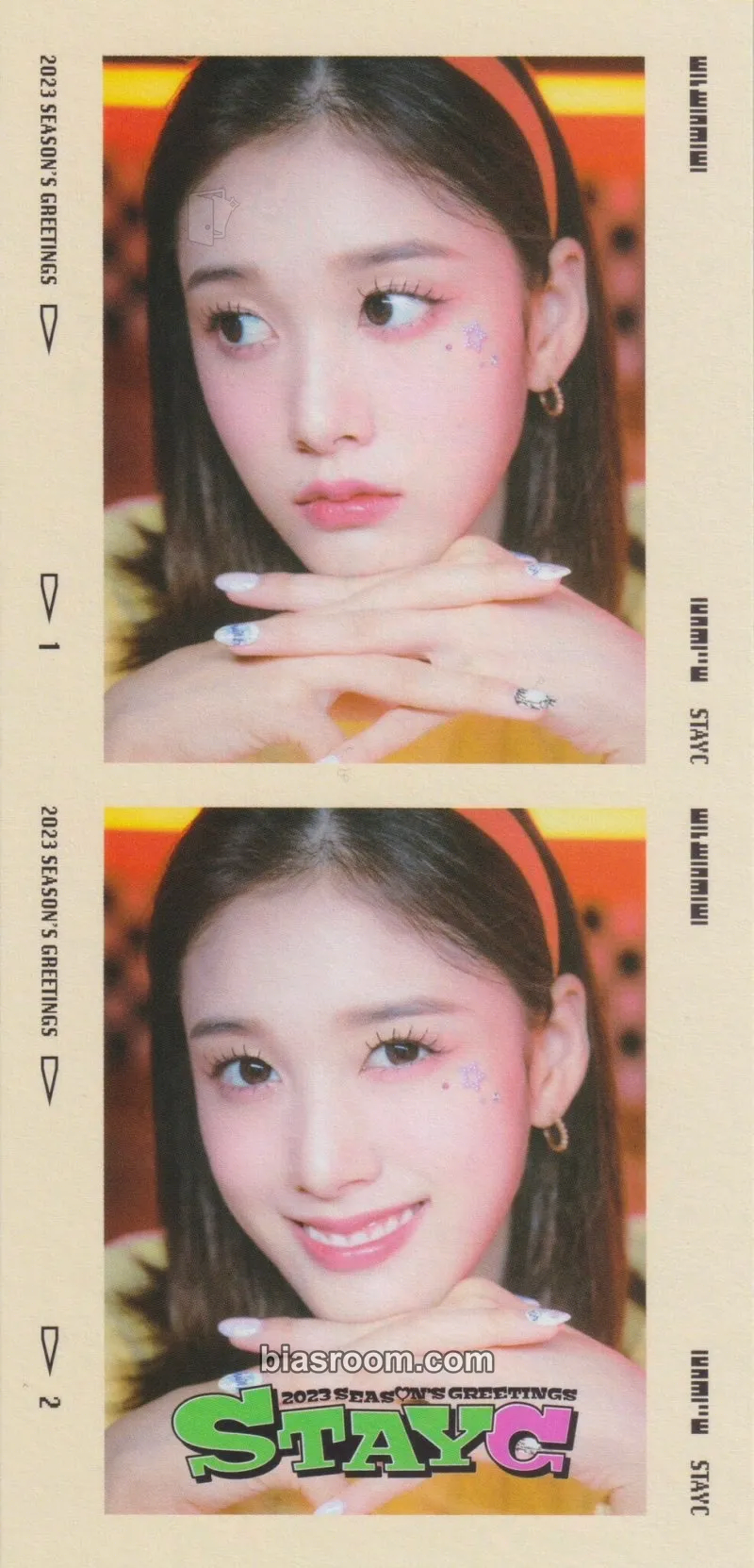 J 2023 Season's Greetings Photocard - STAYC - STAYC K-pop photocard