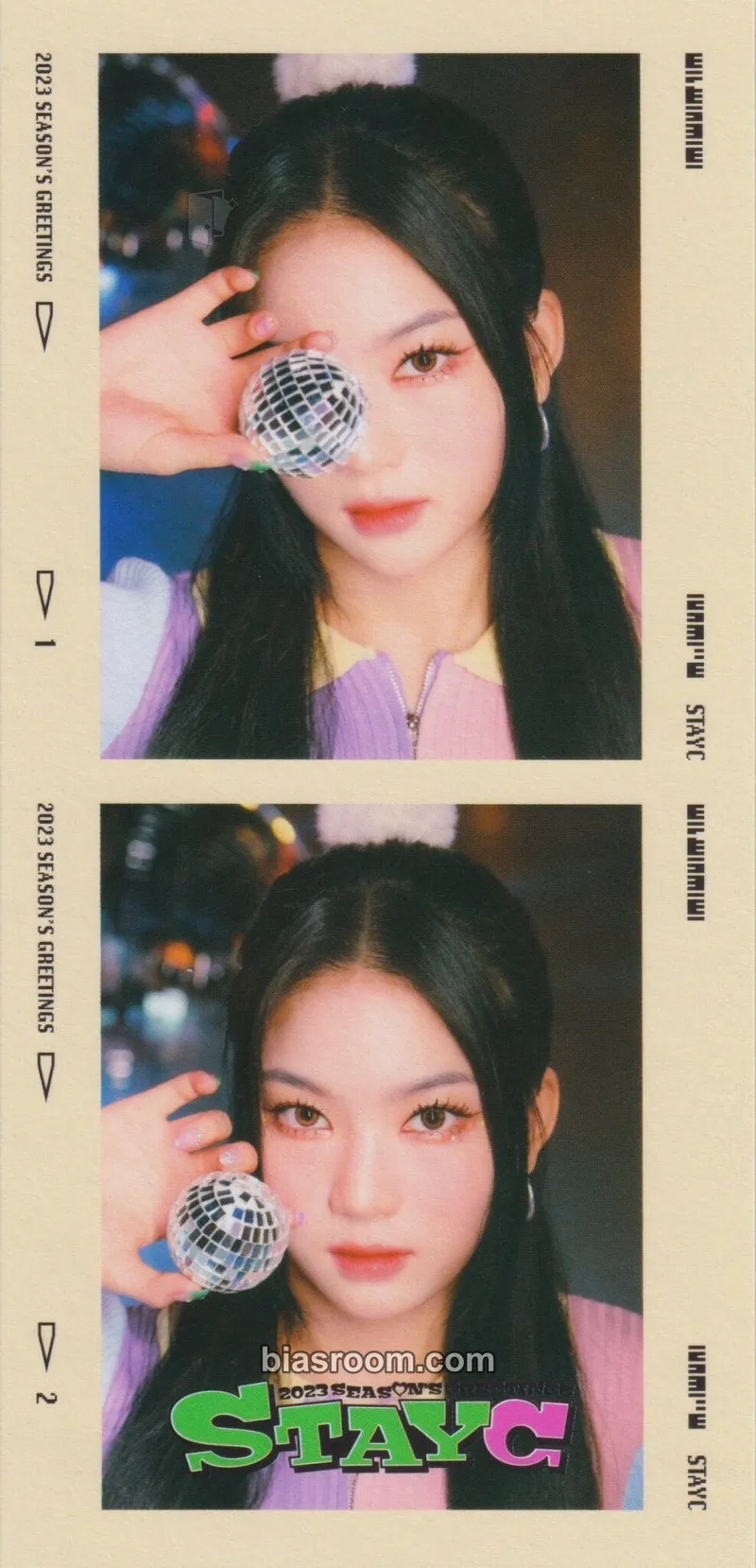 Isa 2023 Season's Greetings Photocard - STAYC - STAYC K-pop photocard