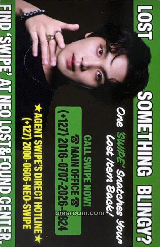 Haechan Blingy MD Photocard - NCT 127 - NCT 127 K-pop photocard