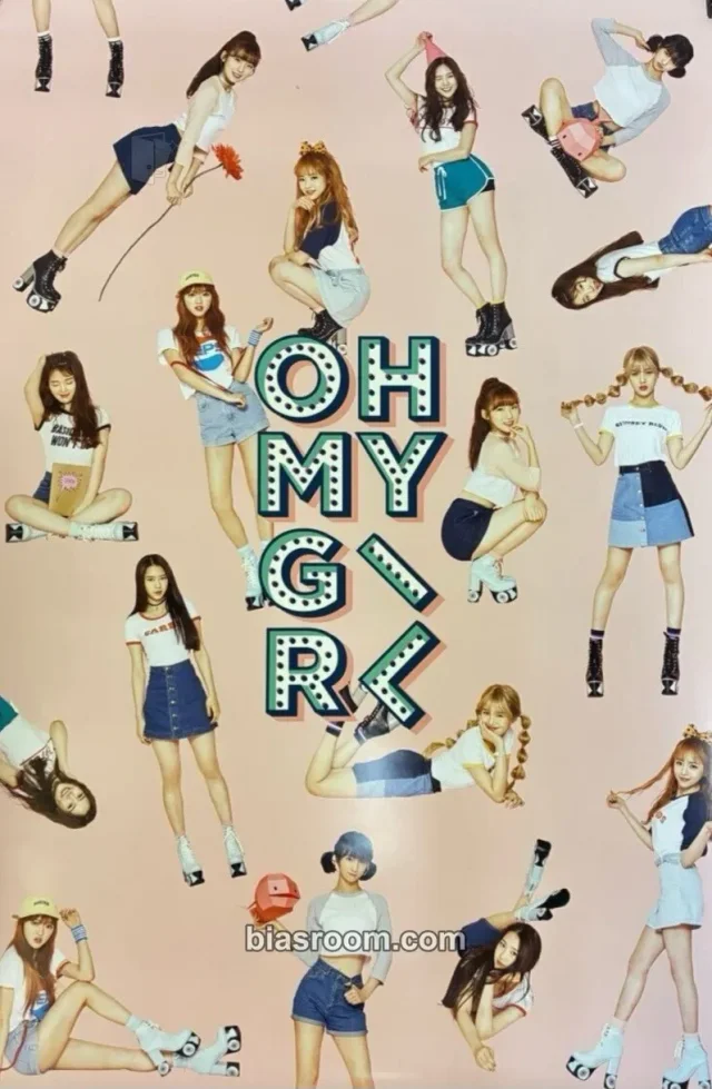 OH MY GIRL - Pink Ocean Album poster