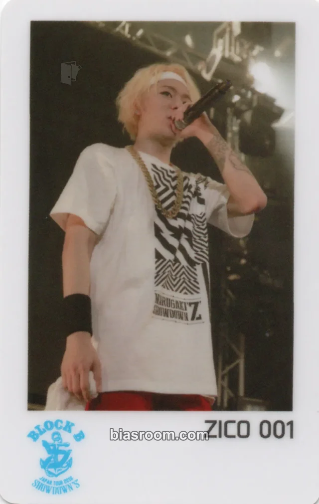 Block B - Zico - Block B 2016 LIVE TOUR ～SHOWDOWN 'S'～ Event tour exclusive brand collaboration fanda