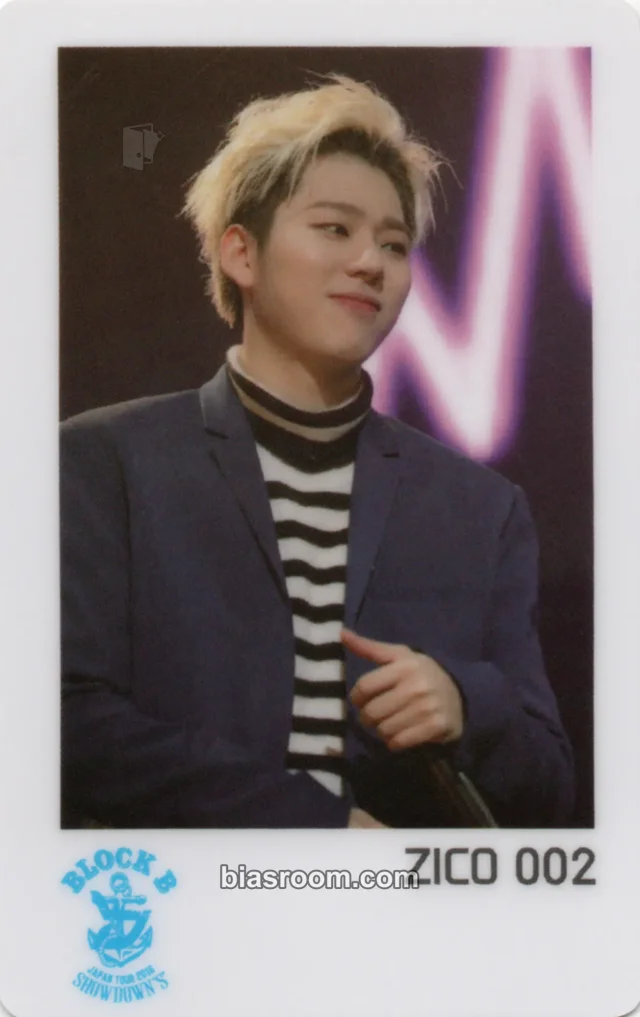 Block B - Zico - Block B 2016 LIVE TOUR ～SHOWDOWN 'S'～ Event tour exclusive brand collaboration fanda