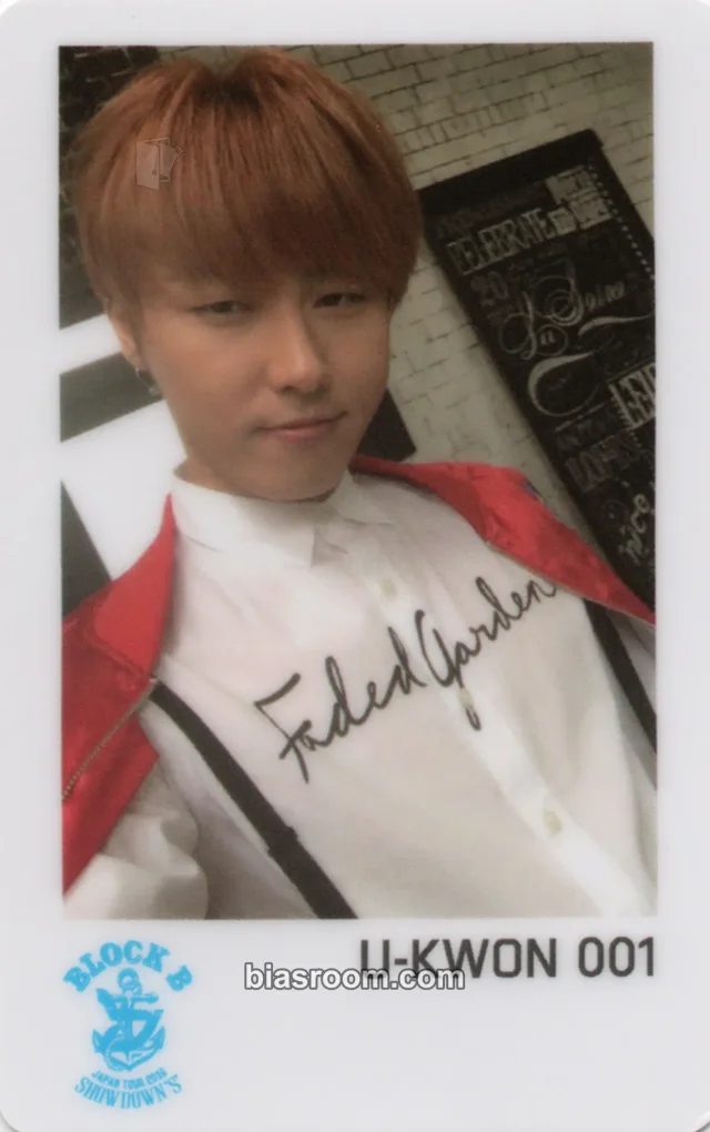 Block B - U-Kwon - Block B 2016 LIVE TOUR ～SHOWDOWN 'S'～ Event tour exclusive brand collaboration fanda