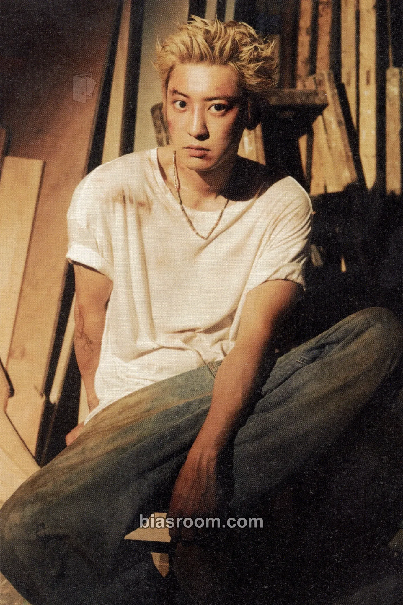 Chanyeol Black Out Photocard - EXO - EXO K-pop photocard
