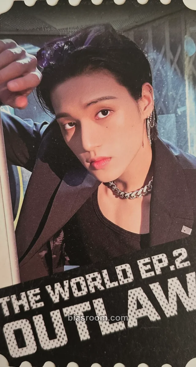 ATEEZ - Wooyoung - THE WORLD EP.2 : OUTLAW Album pob (pre-order benefit) ticket ticket benefit purchase benefit fromm store