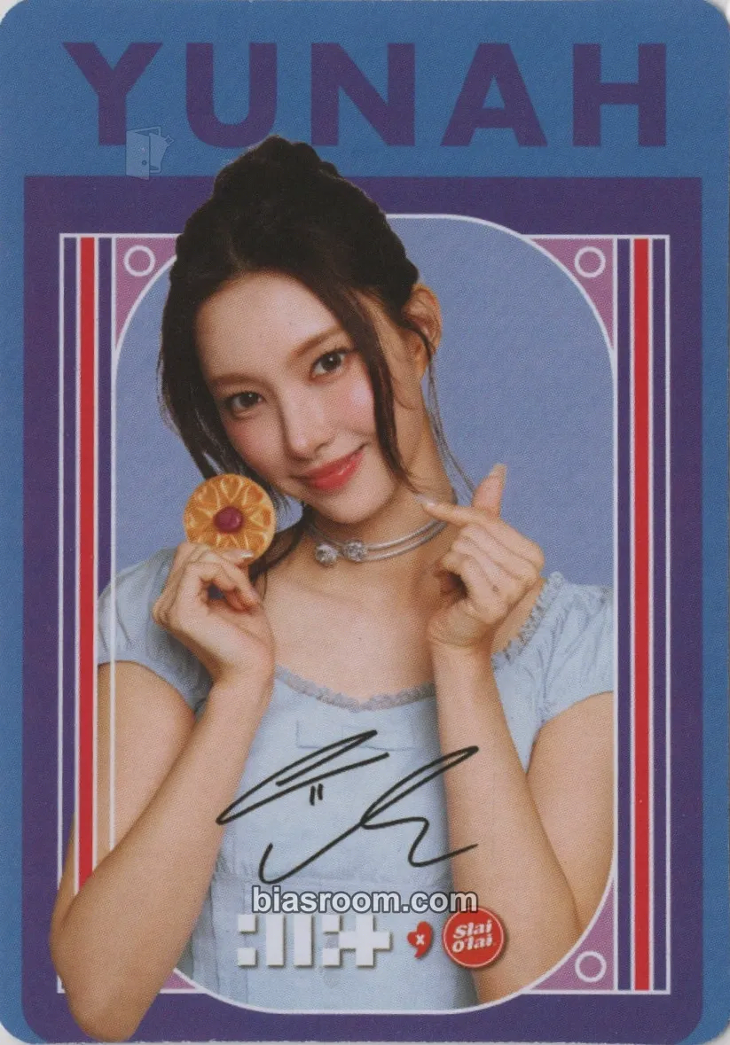 Yunah ILLIT X Slai O’lai Photocard - ILLIT - ILLIT K-pop photocard