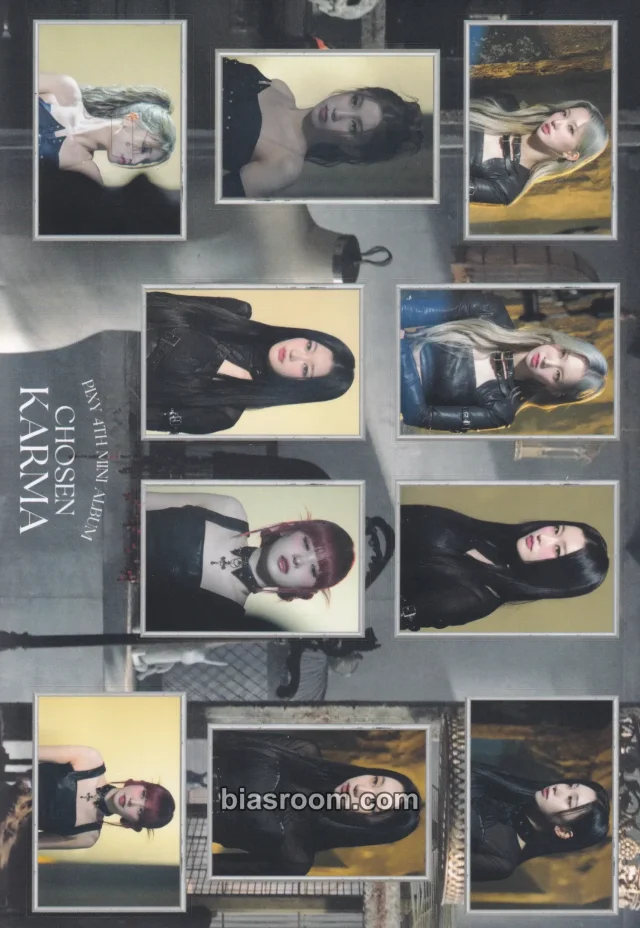 PIXY - Chosen Karma Album album inclusion B version sticker sheet