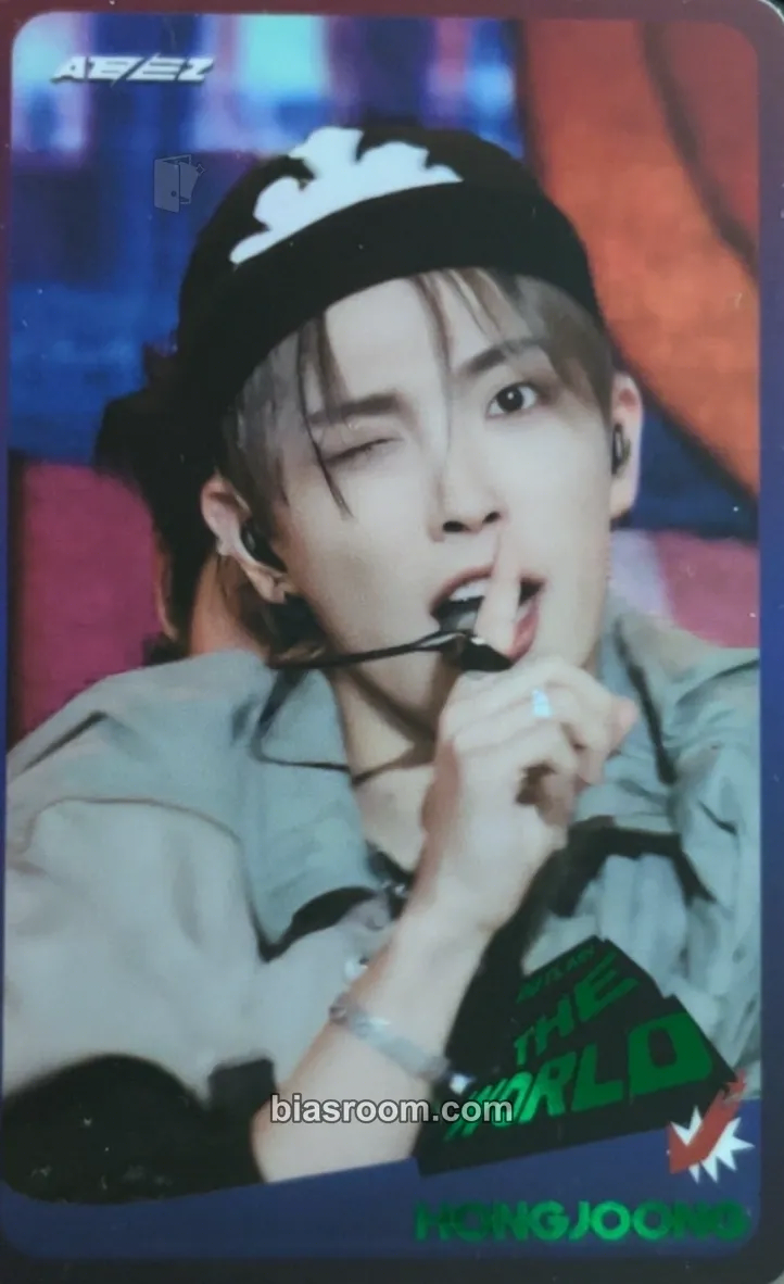 Hongjoong Higher Timepiece × ATEEZ Photocard - ATEEZ - ATEEZ K-pop photocard