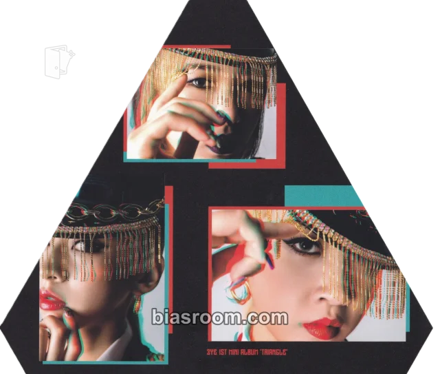 3YE - Triangle Album album inclusion photo print photo set