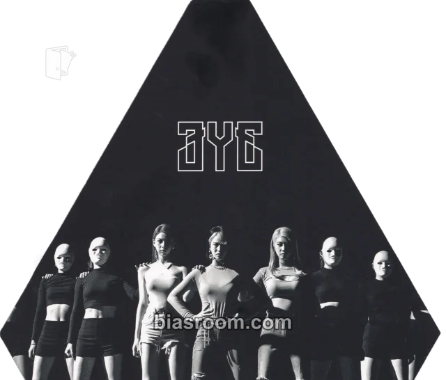 3YE - Triangle Album album inclusion photo print tracklist card photo set